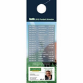 Seattle Pro Football Schedule Door Hanger (4"x11")